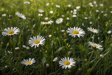 Fototapeta premium Daisy Meadow