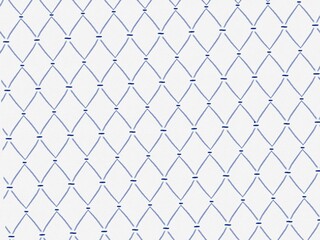 Fototapeta premium Fresh and natural hand-painted rhombus pattern