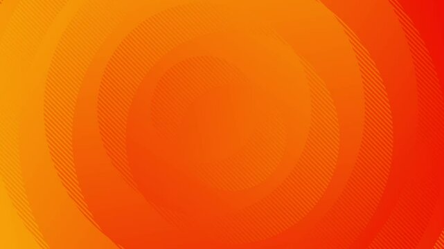 4k bright yellow orange red animated fluid round background. Halftone liquid morphic pattern. Minimal organic style. Wavy curve lines. Blank circles animation. Seamless loop banner. Halloween hot sale