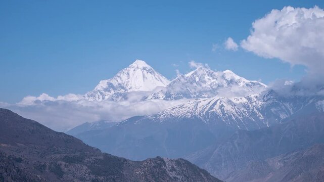 Timelapse - Dhaulagiri Annapurna