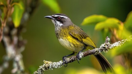 Fototapeta premium New Zealand endemic honeyeater