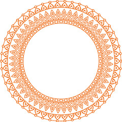 Beautiful flower art and mandala vector design