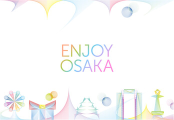 Fototapeta premium 大阪グラフィック