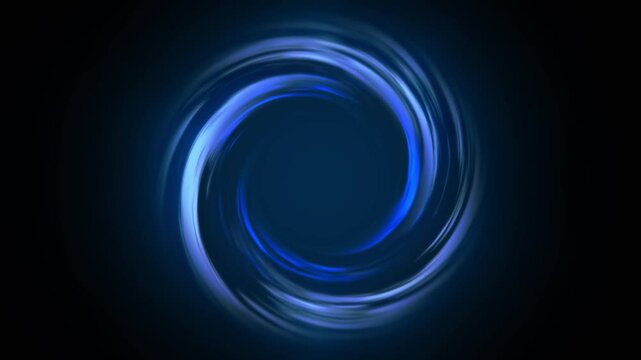 Abstract neon background. Shine ring. Halo around. Sparks particle. Space tunnel. LED color ellipse. Glint glitter. Shimmer loop motion. Empty hole. Glow portal. Blue ball. Slow spin. Bright disc