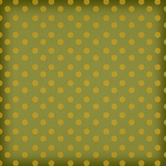 Polka dots design, Brown background, seamless repeat dots pattern, gift wrap paper