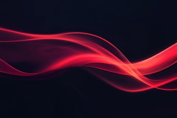 Flowing Red Light Waves