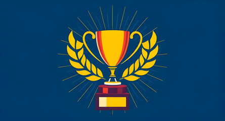 trophy art icon