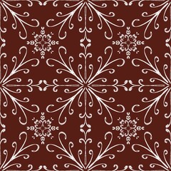 seamless pattern with flowers