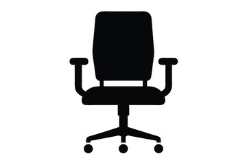 Fototapeta premium office chair isolated on white