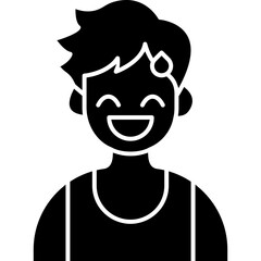 Tired Boy Icon