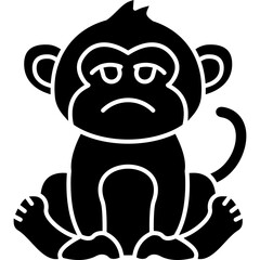 Sad Monkey Icon
