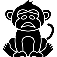 Sick Monkey Icon