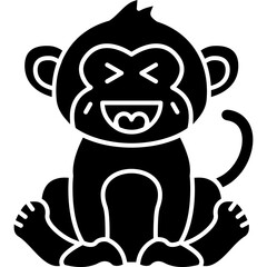 Laughing Monkey Icon