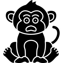 Fearful Monkey Icon
