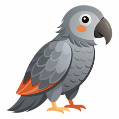 vector illustration of a bird