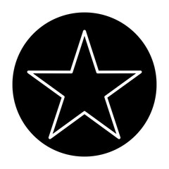 Obraz premium Pentagram Icon