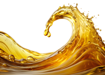 oil waves clipart image on transparent background