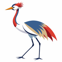 Obraz premium vector illustration of a crane