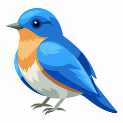 blue bird cartoon