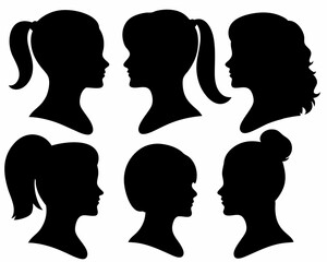 silhouette of a woman