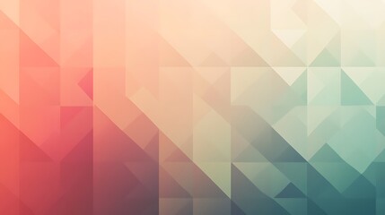 Obraz premium Abstract Geometric Pattern in Soft Hues