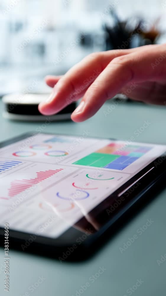 Poster Data Analyst Using Data Analytics KPI