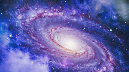 Fototapeta premium Spiral Galaxy in Deep Space