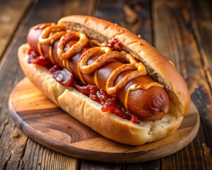 Grilled Chili Cheese Hot Dog