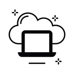 Get a sight of this latest glyph icon of digital storage