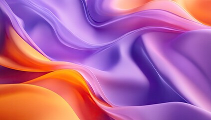 Obraz premium Abstract flowing vibrant colors
