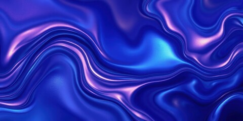 Obraz premium Abstract Blue Purple Liquid Swirl Background Texture