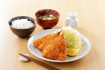 アジフライ　Fried horse mackerel