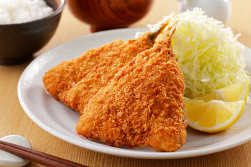 アジフライ　Fried horse mackerel