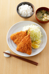 アジフライ　Fried horse mackerel