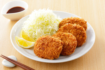 牛肉とじゃがいものコロッケ　Japanese Beef and Potato Croquette
