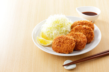 牛肉とじゃがいものコロッケ　Japanese Beef and Potato Croquette