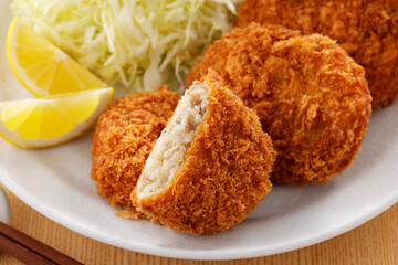 牛肉とじゃがいものコロッケ　Japanese Beef and Potato Croquette
