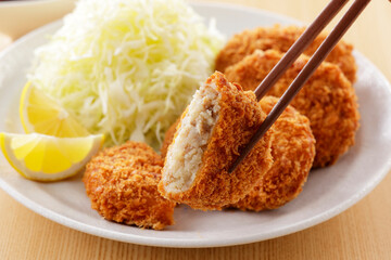 牛肉とじゃがいものコロッケ　Japanese Beef and Potato Croquette