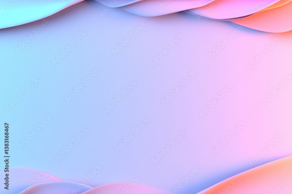 Poster gradient background showcasing deep jewel tones blending in a harmonious color palette to create an 