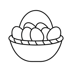 vector illustration of an egg