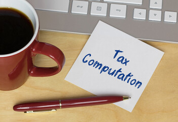 Tax computation	
