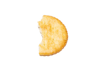 Biscuit isolated on white background