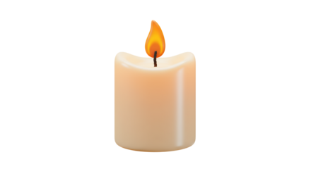 Illuminate Your Space with a Calm and Relaxing Candle Flame