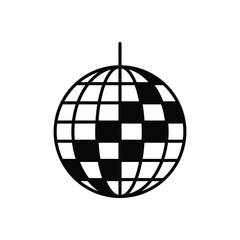 LIGHTING BALL vector icon stock illustration