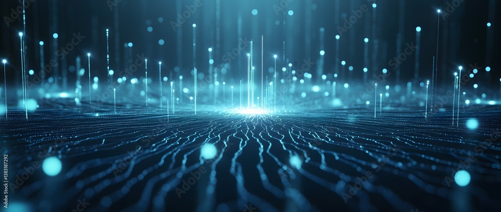 Poster the concept of internet network connectivity and advanced communication systems represents the futur