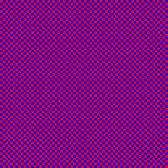 Checkboard Pattern with red and blue colors  in gird 64 and 4096 small squares in total