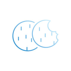 COOKIES vector icon stock illustration
