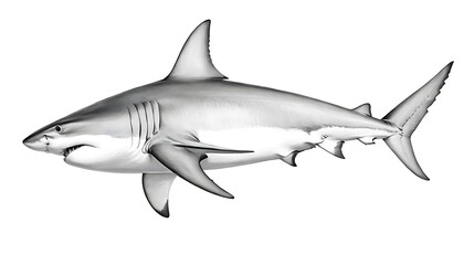 Fototapeta premium white shark