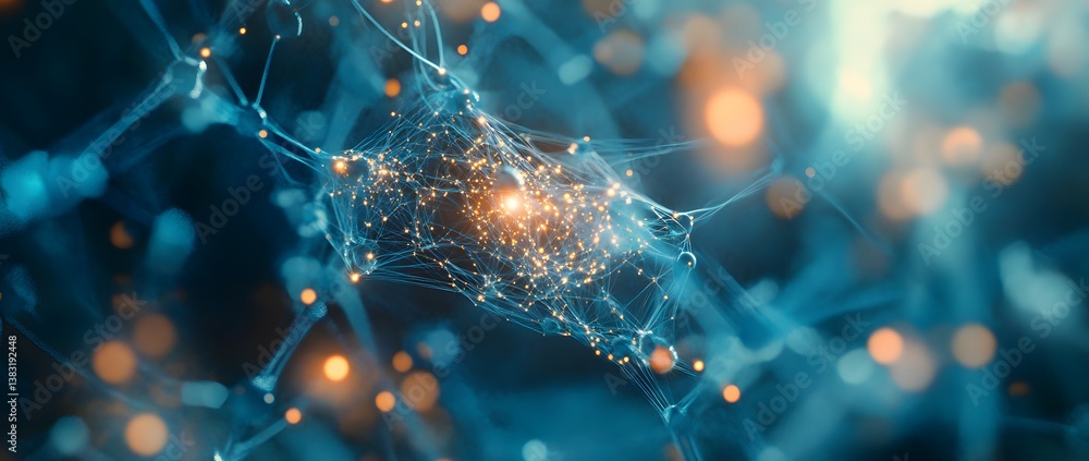 Poster the concept of internet network connectivity and advanced communication systems represents the futur