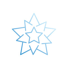 STAR vector icon stock illustration